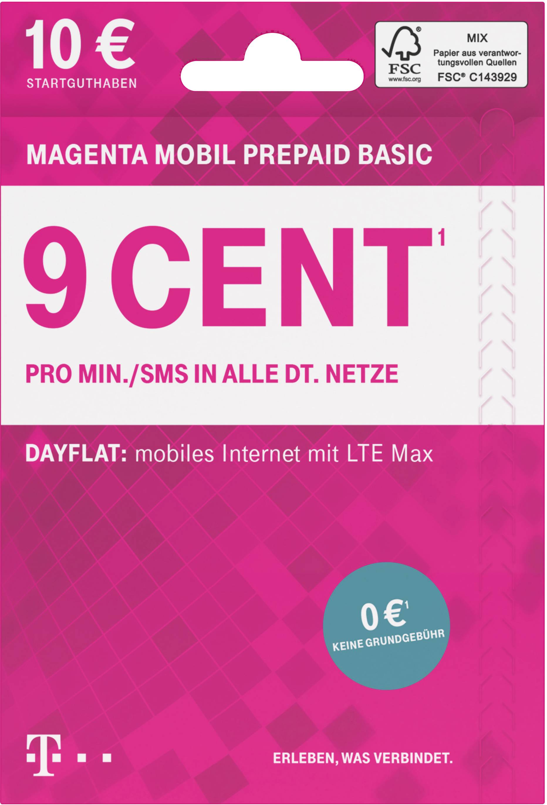 Telekom Magenta Mobil Prepaid Basic Prepaid Karte Ohne Vertragsbindung Kaufen
