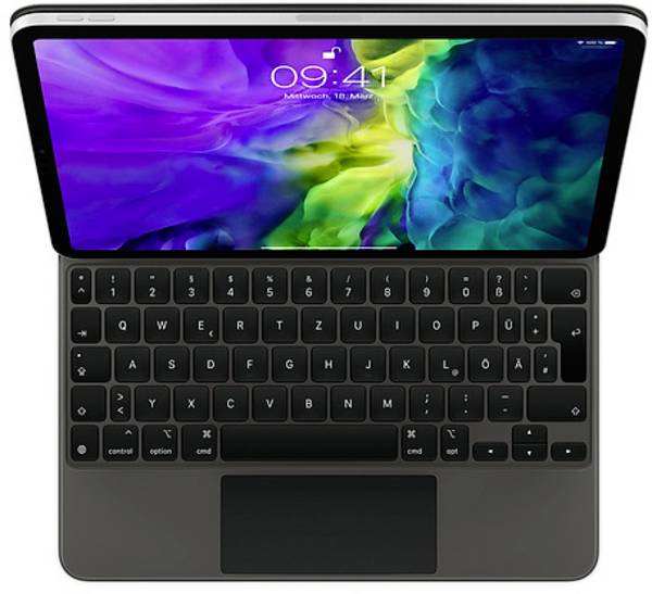 Apple Magic Keyboard Tablet-Tastatur Passend für Marke (Tablet): Apple iPad Pro 11 (1. Generation), iPad Pro 11 (2. Generation), iPad Pro 11 (3. Generation), iPad Pro 11 (4. Generation), iPad Air (4. Generation), iPad Air (5. Generation)