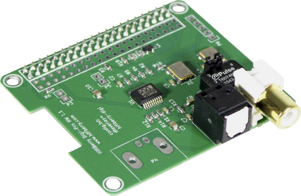 HiFiBerry HifiBerry Digi+ PRO Raspberry Pi® Erweiterungs-Platine Passend für (Entwicklungskits): Raspberry Pi®-1