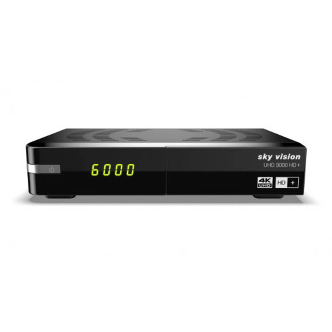 Sky Vision UHD 3000 HD+ SAT-Receiver Ultra HD, inklusive HD+ Karte Sky Vision UHD 3000 HD+ SAT-Receiver Ultra HD, inklusive HD+ Karte