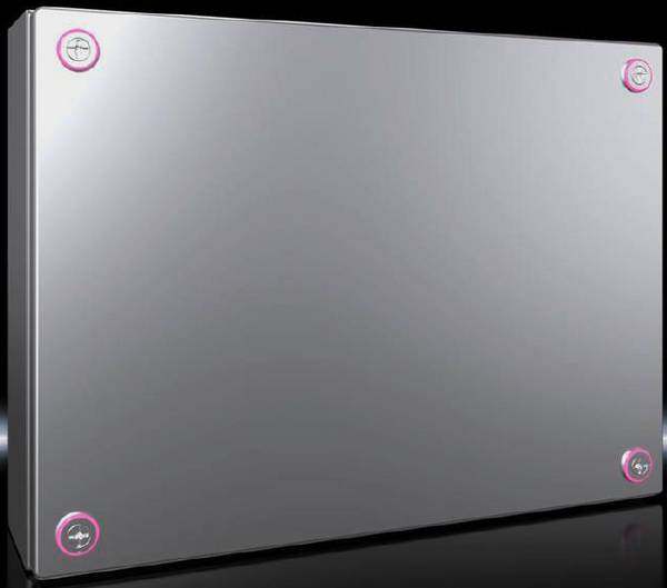 Rittal KX 1569.000 Installations-Gehäuse, Wand-Gehäuse 400 x 300 x 120 Edelstahl Edelstahl 1 St.