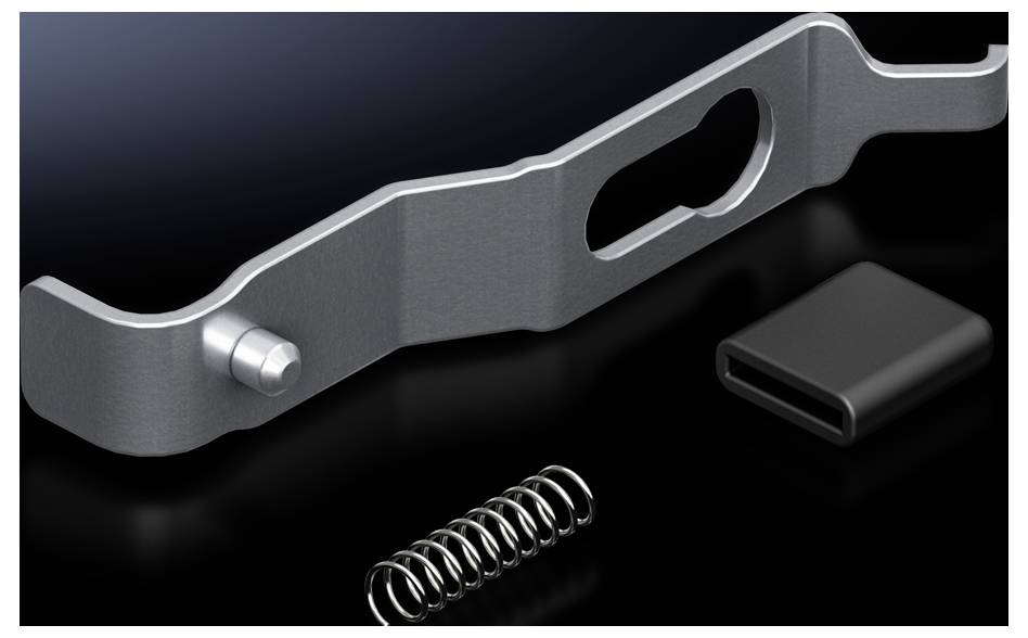 Rittal VX 8618.460 Verschlussstangen-Sperre Metall 10 St.