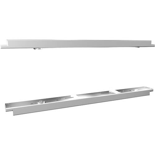 Rittal VX 8619.041 Schwenkrahmen Einbausatz mit Blende Stahlblech Lichtgrau (RAL 7035) 1 St.