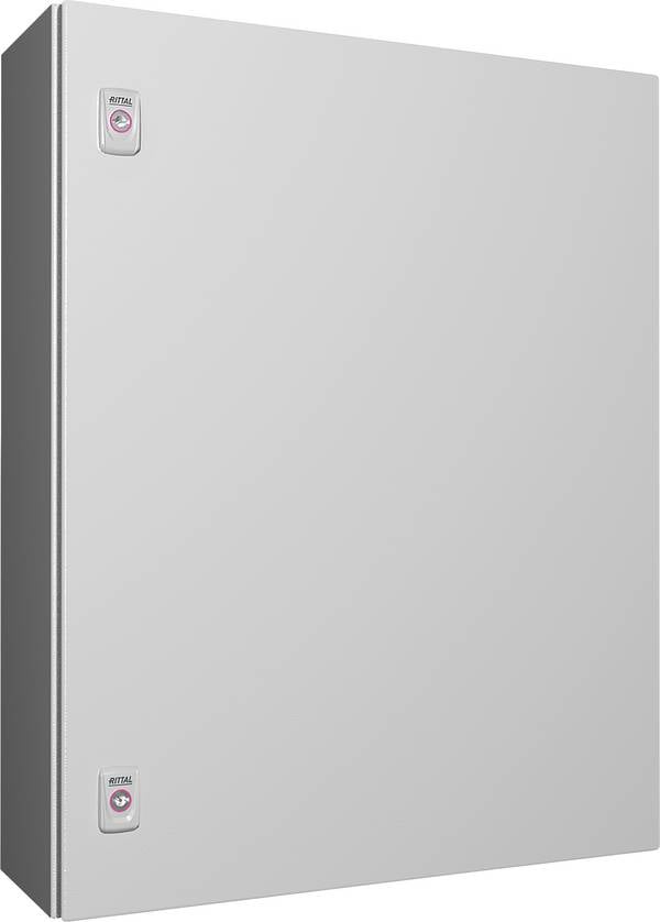 Rittal AX 1076.000 Schaltschrank 600 x 760 x 210 Stahlblech Lichtgrau (RAL 7035) 1 St. Package