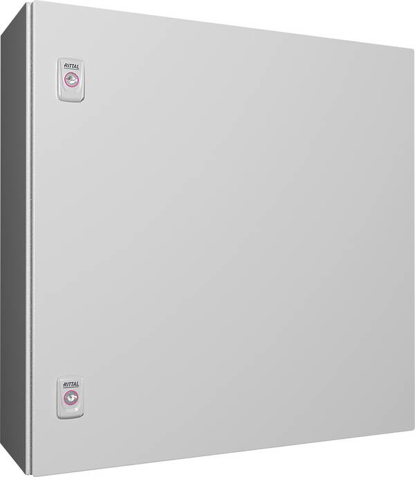 Rittal AX 1060.000 Schaltschrank 600 x 600 x 210 Stahlblech Lichtgrau (RAL 7035) 1 St.