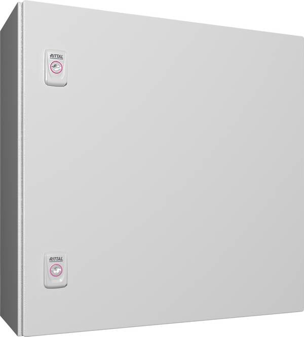 Rittal AX 1050.000 Schaltschrank 500 x 500 x 210 Stahlblech Lichtgrau (RAL 7035) 1 St. Piece