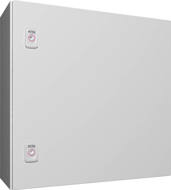 Rittal AX 1050.000 Schaltschrank 500 x 500 x 210 Stahlblech Lichtgrau (RAL 7035) 1 St.