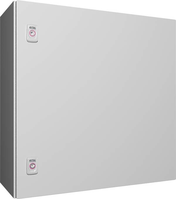 Rittal AX 1054.000 Schaltschrank 600 x 600 x 250 Stahlblech Lichtgrau (RAL 7035) 1 St.