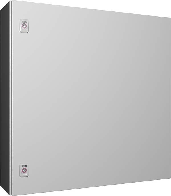 Rittal AX 1077.000 Schaltschrank 760 x 760 x 210 Stahlblech Lichtgrau (RAL 7035) 1 St.