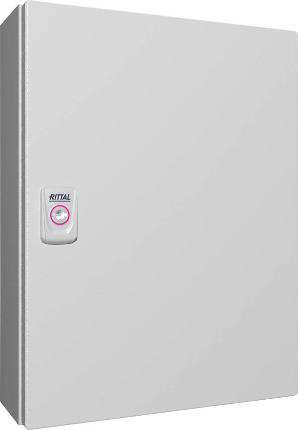 Rittal KX 1556.000 Installations-Gehäuse, Wand-Gehäuse 300 x 400 x 120 Stahlblech Lichtgrau (RAL 7035) 1 St.