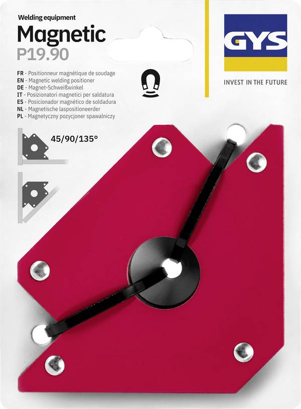 Toparc 044203 Magnet-Schweißwinkel MAGNETIC P19.90