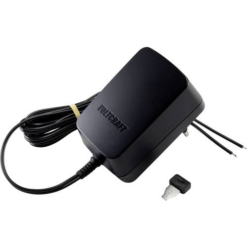 VOLTCRAFT VC-11258705 Steckernetzteil, einstellbar 3 V/DC, 4.5 V/DC, 5 V/DC, 6 V/DC, 7.5 V/DC, 9 V/DC, 12 V/DC 2.25 A 27...