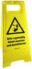 Active Workplace Bitte Hände desinfizieren! 90.9480_12 Warnaufsteller Hygiene und Abstand 1 St.