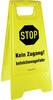 Active Workplace Kein Zugang! Infektionsgefahr! 90.9480_15 Warnaufsteller Hygiene und Abstand 1 St.