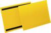 DURABLE Kennzeichnungstasche, magnetisch, gelb/transparent, 297x210mm, 50/VE