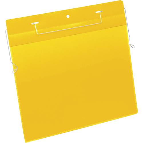 Thumbnail - Durable 175404 Drahtbügeltasche Gelb (B x H) 297 mm x 210 mm DIN A4 quer