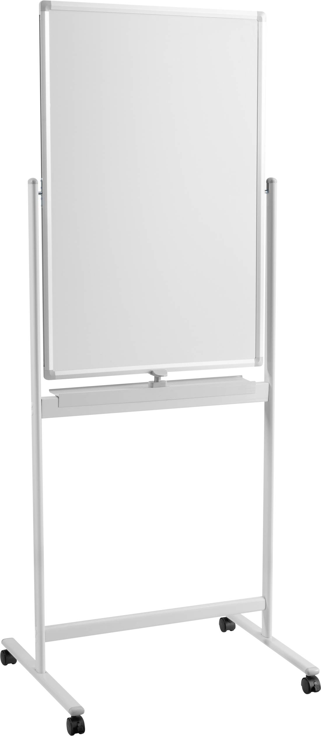 SpeaKa Professional Whiteboard SP-WB-309 (B x H) 600 mm x 900 mm Weiß Hochformat, Beide Seiten nutzbar, Inkl. Rollensatz-1