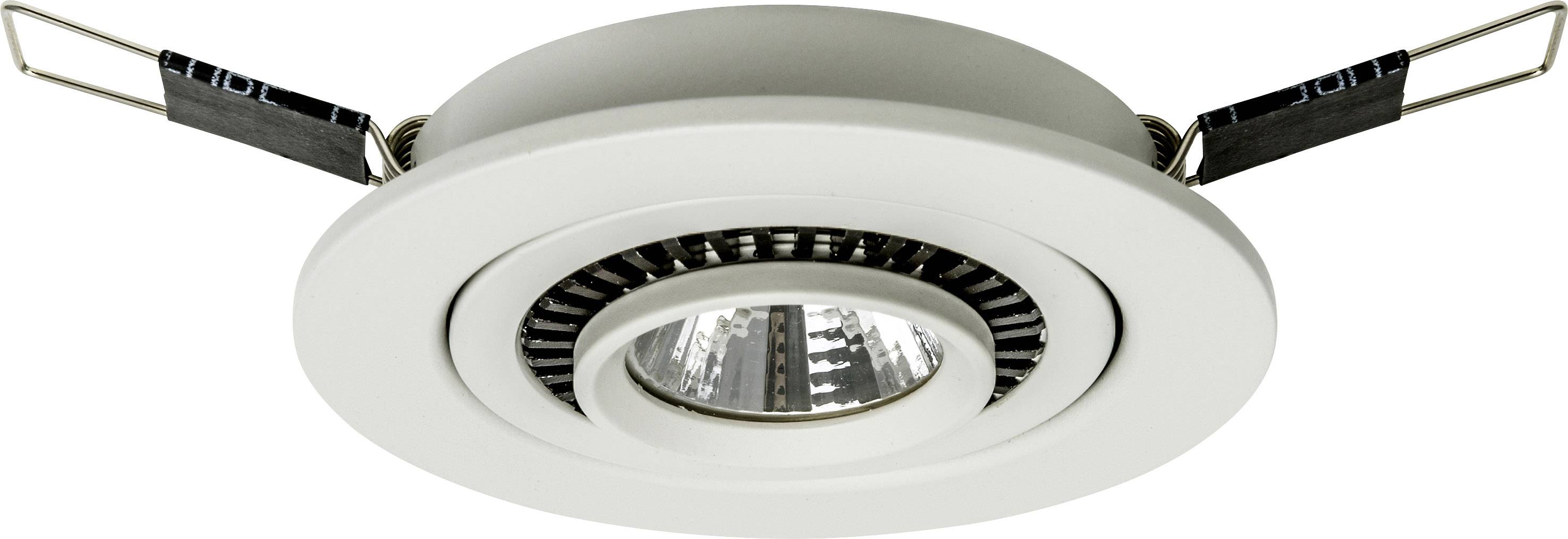 Heitronic 23135 LED-Einbauleuchte LED LED fest eingebaut 7 W Weiß