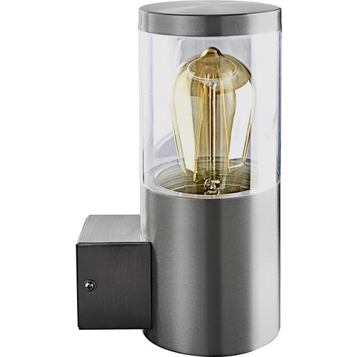 Heitronic NAXOS 500681 Wandleuchte E27 Edelstahl