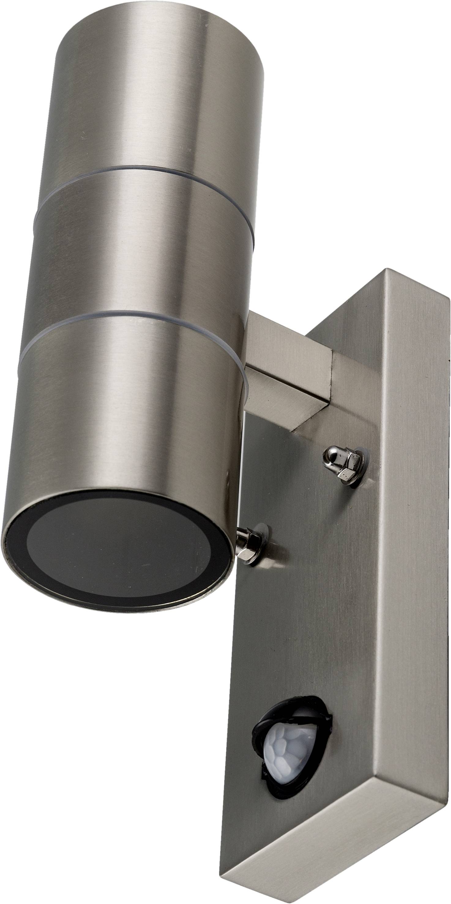 Heitronic GRENADA 35823 Wandleuchte GU10 Edelstahl