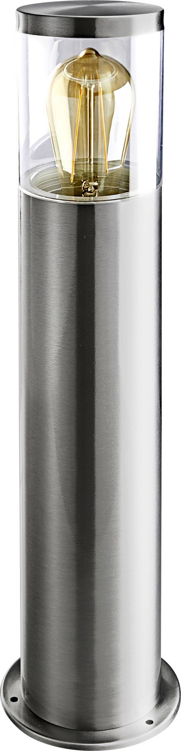 Heitronic 500682 NAXOS Außenstandleuchte   LED E27  Edelstahl