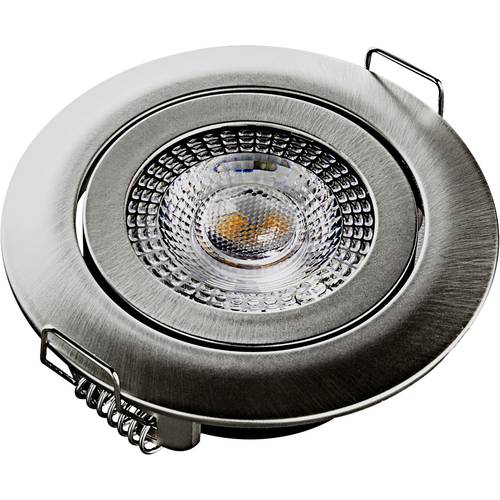 Thumbnail - Heitronic 500666 DL7202 LED-Einbauleuchte LED LED fest eingebaut 5 W Silber