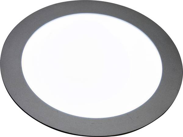 Heitronic  27639 LED-Panel   8 W Tageslichtweiß Silber