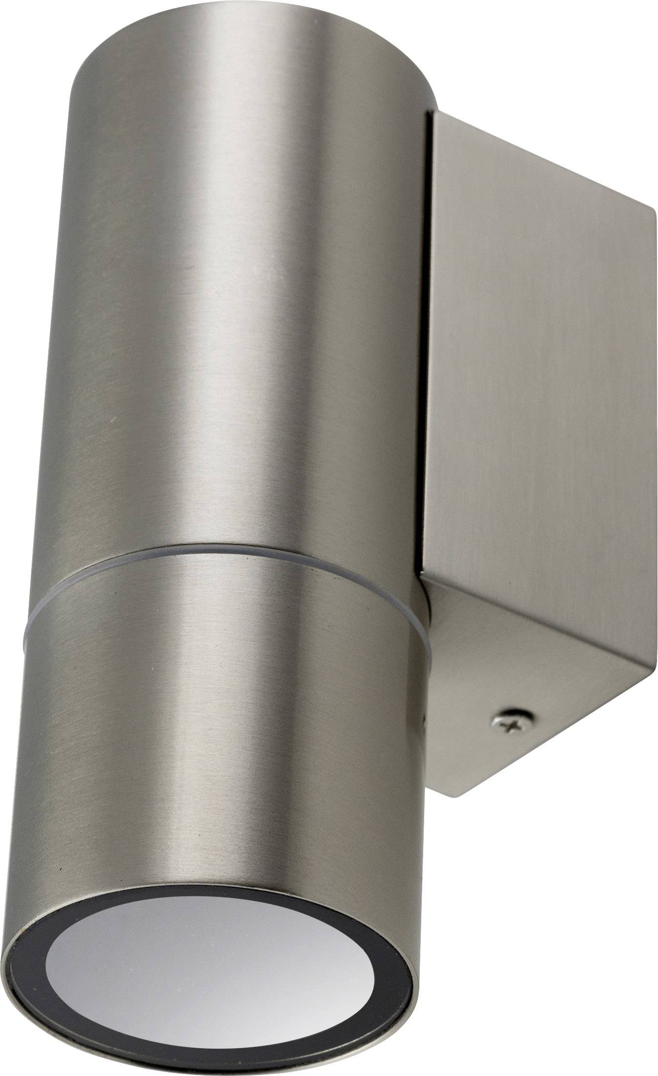 Heitronic GRENADA 35820 Wandleuchte GU10 Edelstahl