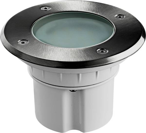 Heitronic MESSINA 500148 Bodeneinbauleuchte LED fest eingebaut LED   9 W Edelstahl
