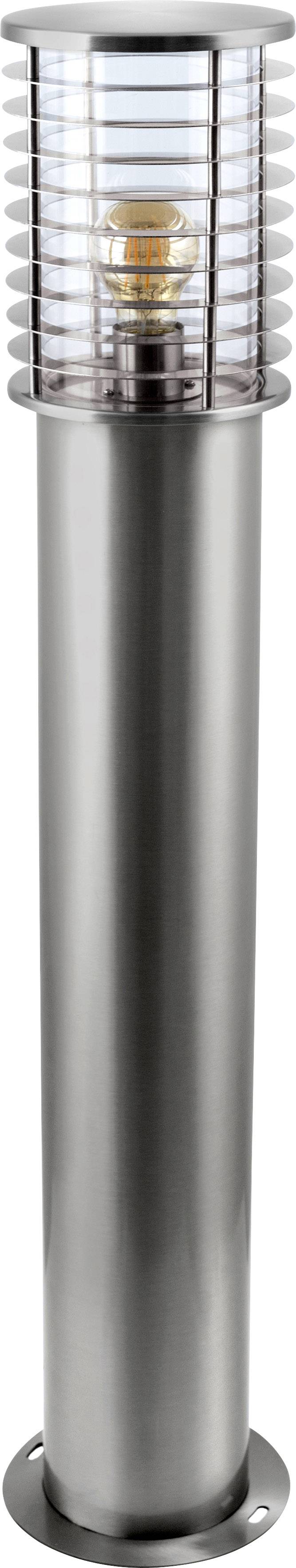 Heitronic 37400 KRETA Außenstandleuchte LED E27 Edelstahl