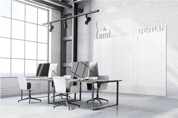 magnetoplan Whiteboard Infinity Wall X (B x H) 880 mm x 1180 mm Weiß emailliert rahmenlos