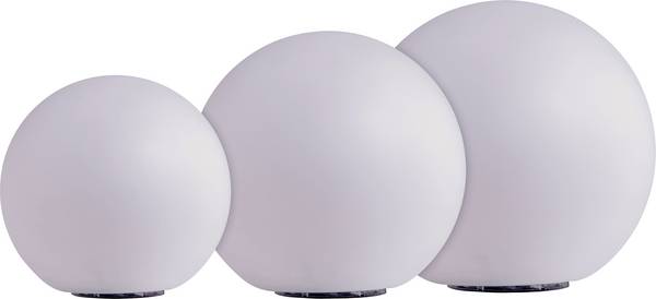 Heitronic 35422 BOULE LED-Leuchtkugel  3er Set  LED LED fest eingebaut  Weiß