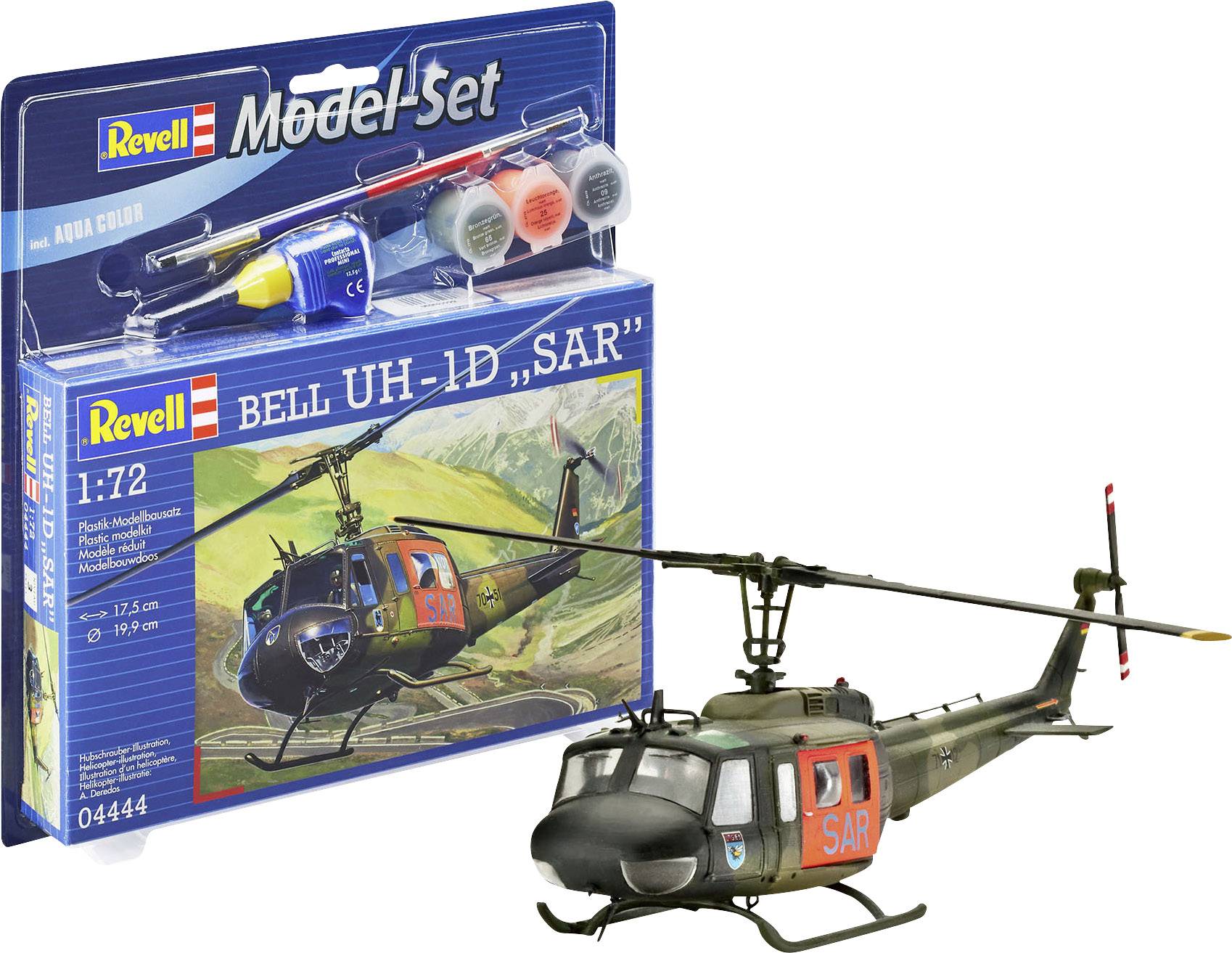Revell 64444 Bell UH-1D "SAR" Helikopter Bausatz 1:72