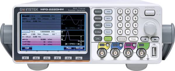 GW Instek MFG-2220HM Funktionsgenerator USB  5 Hz - 150 MHz 2-Kanal