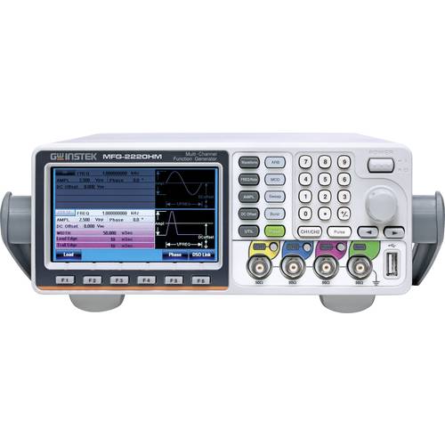 GW Instek MFG-2220HM Funktionsgenerator USB kalibriert (DAkkS-akkreditiertes Labor) 5 Hz - 150 MHz 2-Kanal