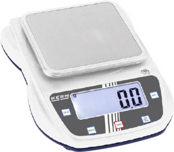 Kern EHA 1000-1 Schulwaage  Wägebereich (max.) 1 kg Ablesbarkeit 0.1 g über Steckernetzteil Grauweiß, Kobaltblau