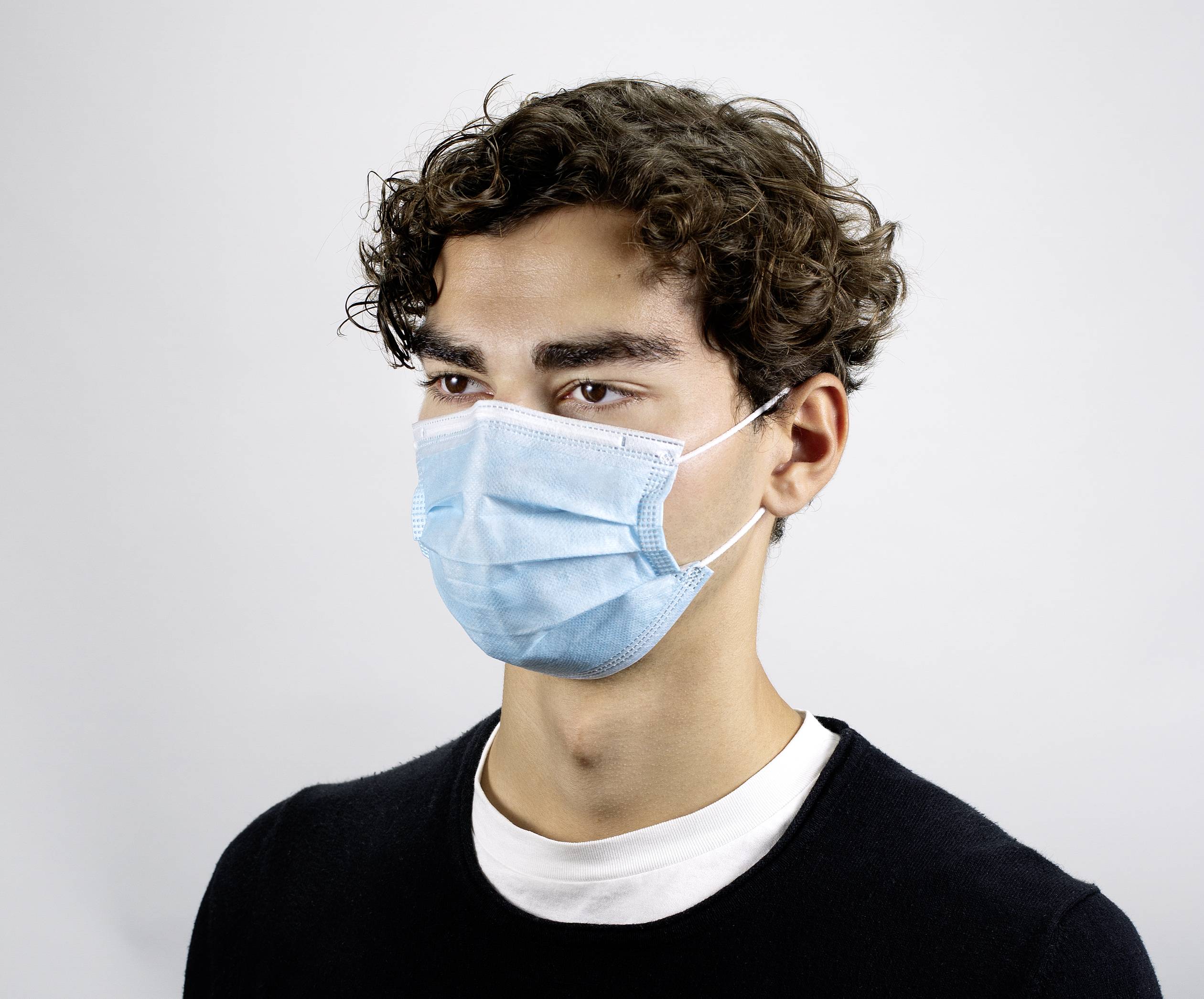 Mund-Nasen-Bedeckung Vlies 50 St. 3-lagig-6