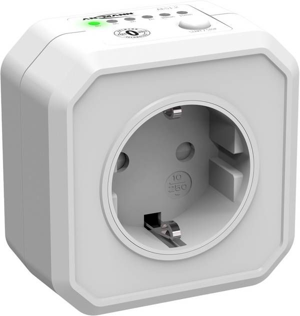 Ansmann 1260-0001 Steckdosen-Timer analog IP20 Timer-Funktion