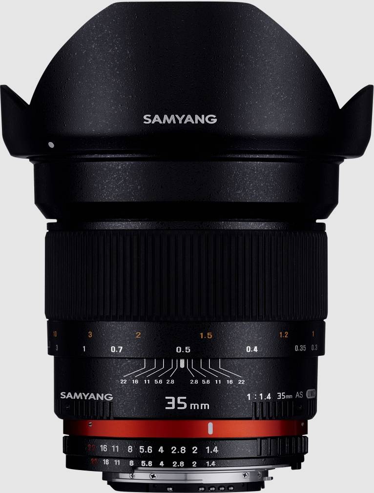 SAMYANG 21828 Weitwinkel-Objektiv 35 mm