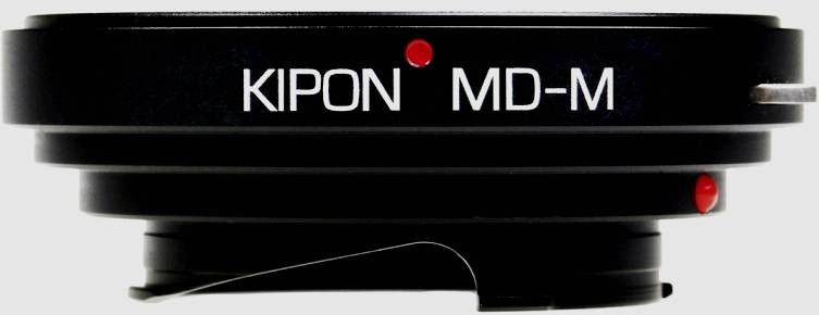 KIPON 22087 Objektivadapter Adaptiert: Minolta MD - Leica-M