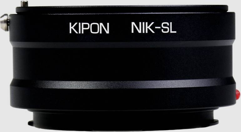KIPON Adapter Nikon F Objektiv an Leica SL Kamera