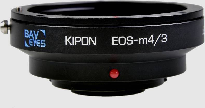 KIPON 22179 Objektivadapter Adaptiert: Canon EF, Canon EF-S, Canon, Canon EOS - micro 4/3