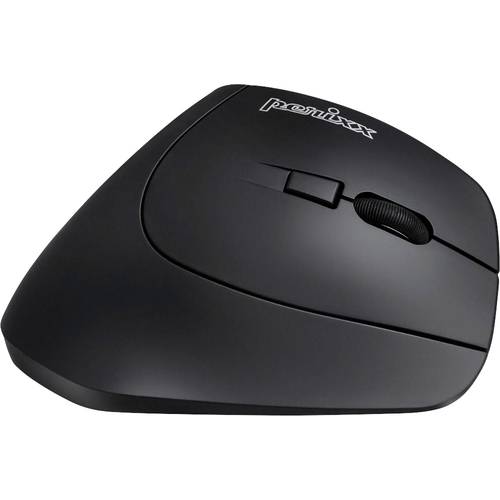 Perixx PERIMICE-804 Ergonomische Maus Bluetooth® Optisch Schwarz 6 Tasten 1600 dpi Ergonomisch