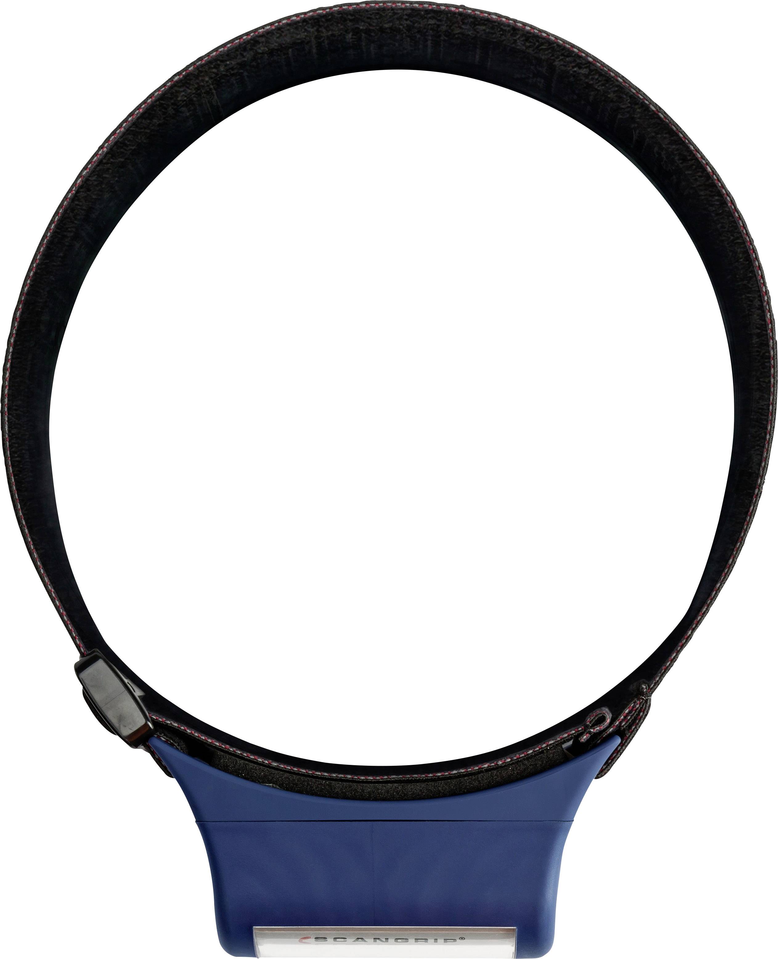 Ein blaues RFID-Sicherheitsgerät mit einem schwarzen Band, das als Toreingangskontrolle verwendet wird.