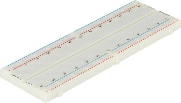 Joy-it Breadboard 830 Steckplatine Polzahl Gesamt 830 (L x B) 16.5 cm x 5.5 cm 1 St.