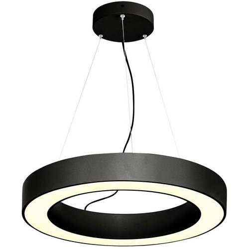 SLV MEDO RING 60 1002890 Pendelleuchte LED 34 W Schwarz