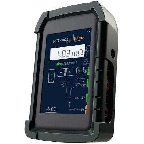 Thumbnail - Gossen Metrawatt Batterietester METRACELL BT PRO Messbereich (Batterietester) bis 600 V Akku, Batterie B100B