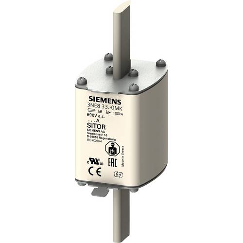 Siemens 3NE83320MK Sicherungseinsatz Sicherungsgröße = 2 400 A 690 V 1 St.