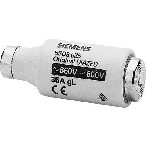 Siemens 5SD8035 Sicherungseinsatz Sicherungsgröße = DIII 35 A 690 V/AC 5 St.