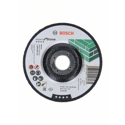 Thumbnail - Bosch Accessories 2608600222 2608600222 Trennscheibe gekröpft 125 mm 1 St. Granit